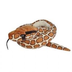 PELUCHE PYTHON BIRMAN BEIGE/BRUN - WILD REPUBLIC